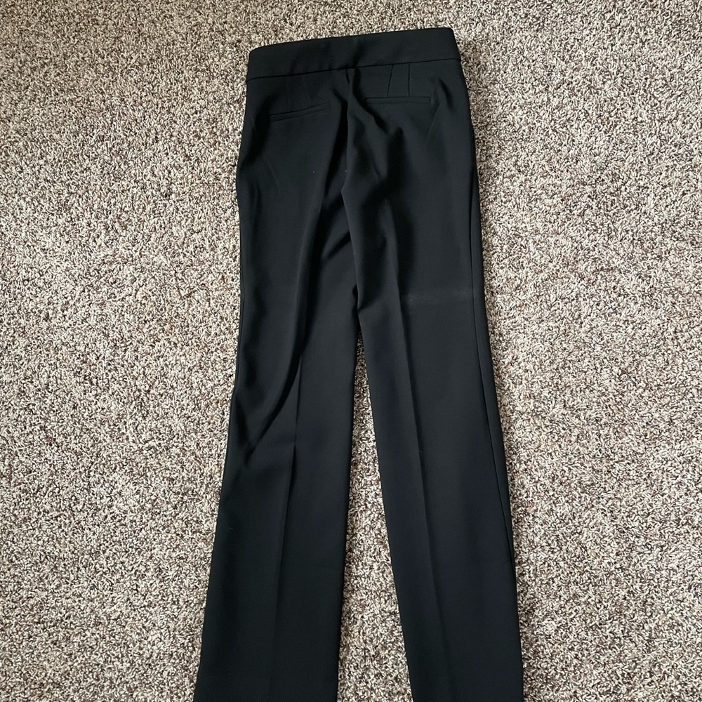 J. Crew Black Women's Edie Four Seasons Trousers - Picture 3 of 5